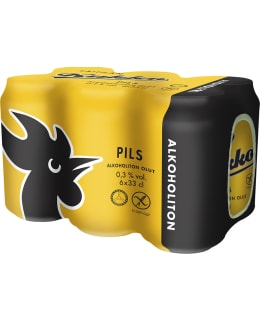 LAITILAN KUK PILS ALK 0,33L OLUT 6-PACK Main Image