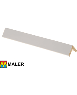 Maler 30300 4x20x20x2750 mm white MDF art strip Main Image