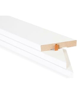 Maler Aava MDF 12x58xM8 1-sided mel white E0 door set Main Image