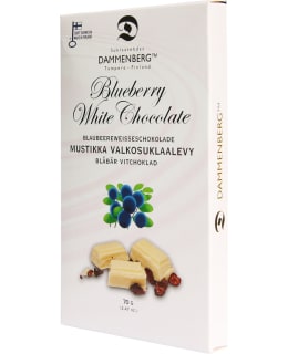 DAMMENBERG MUSTIKKA 70 G VALKOSUKLAALEVY Main Image