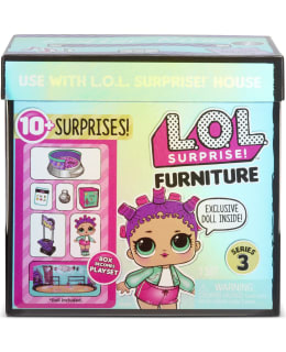 L.O.L. Surprise Furniture with Doll Wave 2 huonekalusetti ja nukke Main Image