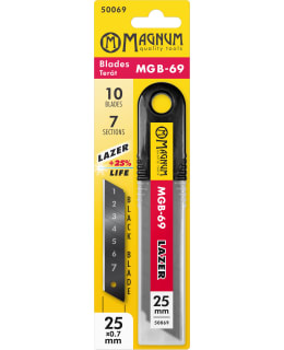 MAGNUM 25MM LAZER 10KPL TERÄPAKKAUS Main Image