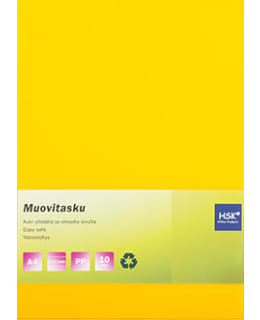 LINNAPAPERI KELTAINEN MUOVITASKU Main Image