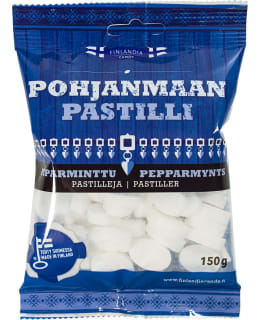 POHJANMAAN PASTILLI 150 G PIPARMINTTU Main Image