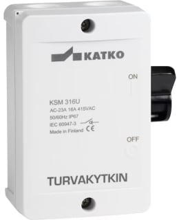 KATKO KSM 316 3X16A 7,5kW TURVAKYTKIN Main Image
