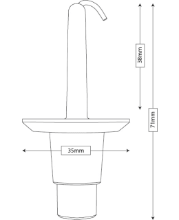 TAMMERS 38MM MASKISUOJAN KIINNIKE Main Image
