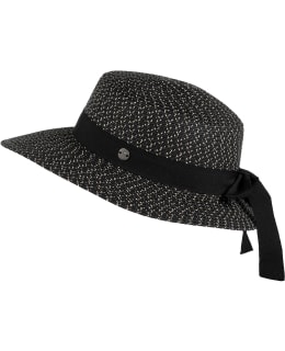 SALON STRAW HAT CHIC BLACK 57 Main Image