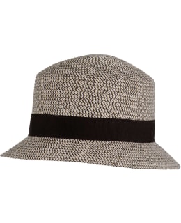 SALON STRAW HAT ELEGANCE DBROWN 57 Main Image