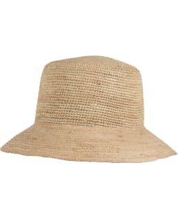 SALON BUCKET HAT RAFFIA CROCHET NAT 57 Main Image