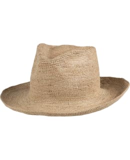 SALON COWBOY HAT RAFFIA CROCHET NAT 59 Main Image