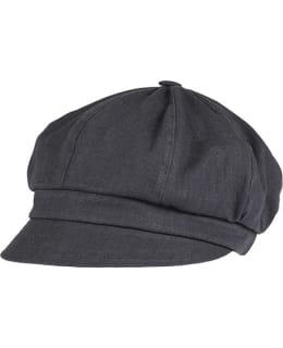 SALON MIA LINEN HAT PASTEL BLACK 59 Main Image