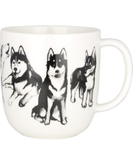 KULTAKERAMIIKKA KOIRAN YST HUSKY MUKI Main Image