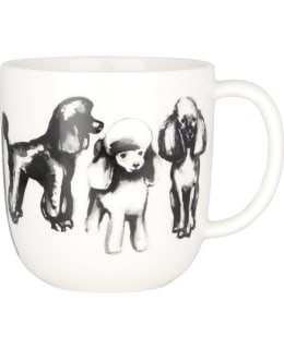 KULTAKERAMIIKKA KOIRAN YST PUUDELI MUKI Main Image