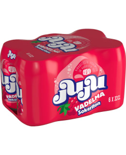 OLVI JUJU VADELMA SOKTON 0,33 L 6-PACK Main Image