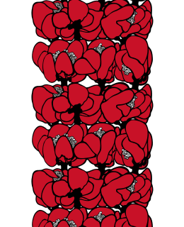 VALLILA MAKEBA 140CM 18/RED AKRYYLIVAHAK Main Image