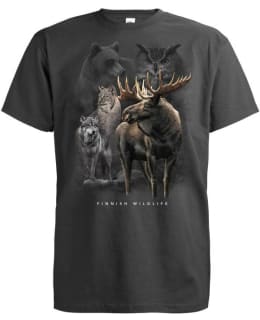 MIKEBON HIRVI FINNISH WILDL XXXL T-PAITA Main Image