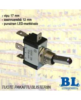 BL VIPUKATKAISIJA ON-OFF-ON LED PUN. Main Image