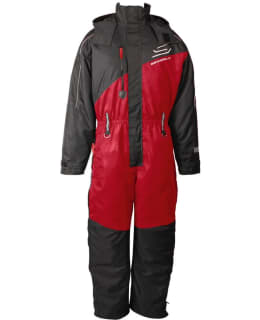 SINISALO PORO OVERALL MUSTA/PUNAINEN 52 Main Image