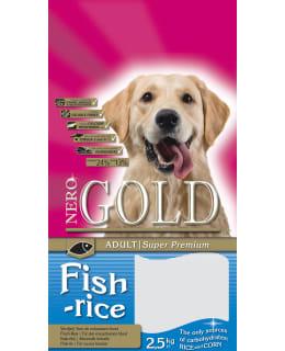 NERO GOLD FISH&RICE 2,5KG KOIRANRUOKA Main Image