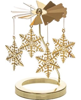 AmandaB Winter candle decoration snowflake Main Image