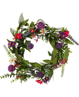 AMANDA B 16,5CM VIO./VALK. KUKKAKRANSSI Main Image