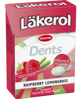 Läkerol Dents Raspberry Lemongrass 85 g karkkirasia Main Image