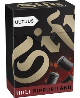 SISU HIILI PIPPURILAKU 80 G PASTILLI Main Image