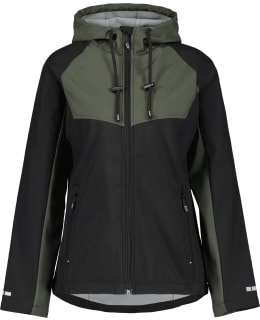 HCE VIVIA1 N.SOFTSHELLTAKKI ARMY/BLA 2XL Main Image