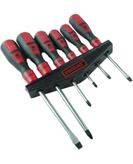 PROCAT SCREWDRIVER SET 6 PCS WITH RACK Main Image