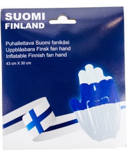 Puhallettava suomi fanikäsi 43 x 30 cm Main Image