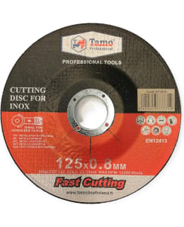 TAMO METALLIKATKAILAIKKA 125X0,8MM INOX Main Image