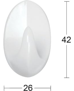 HABO 1041 VALKOINEN PYYHEKOUKKU Main Image