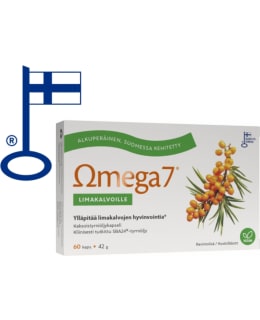 OMEGA7 SBA24® KAKSOISTYRNIÖLJY 60 KAPS Main Image