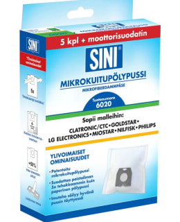 SINI S56020 5 KPL MIKROKUITUPÖLYPUSSI Main Image