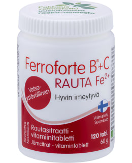 FERROFORTE B+C+RAUTA 120TABL RAV.LISÄ Main Image