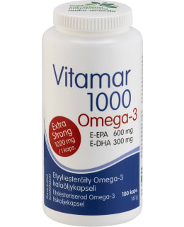 VITAMAR 1000 OMEGA-3 100KAPS RAVINTOLISÄ Main Image