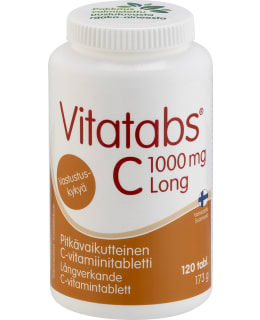 VITATABS C 1000MG 120TABL RAVINTOLISÄ Main Image