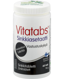VITATABS SINKKIAS LAKR 60TBL RAVINTOLISÄ Main Image