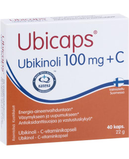 UBICAPS UBIKIN-C-VIT 40KAPS RAVINTOLISÄ Main Image
