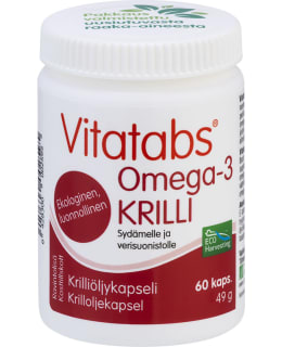 VITATABS OMEGA-3 60KAPS RAVINTOLISÄ Main Image