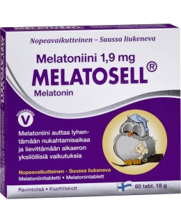 MELATOSELL 1,9 MG 60 TABL MELATONIINI Main Image