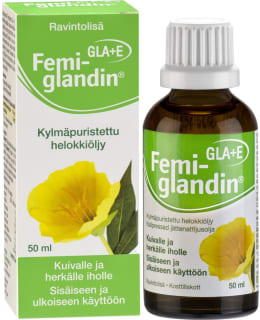 FEMIGLANDIN GLA+E 50 ML HELOKKIÖLJY Main Image