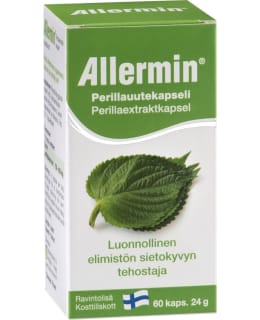 ALLERMIN 60 KAPS PERILLAUUTEKAPSELI Main Image
