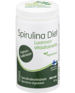 SPIRULINA DIET 180TABL RAVINTOLISÄ Main Image