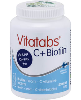 VITATABS C+BIOTIINI 200TABL RAV.LISÄ Main Image
