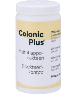 COLONIC PLUS MAITOHAPPOBAKTEERI 60 KAPS. Main Image