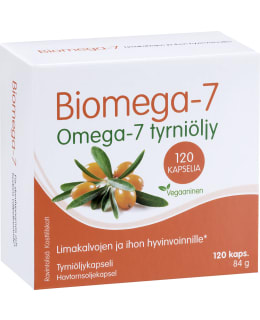 BIOMEGA -7 120 KAPS/84 G RAVINTOLISÄ Main Image