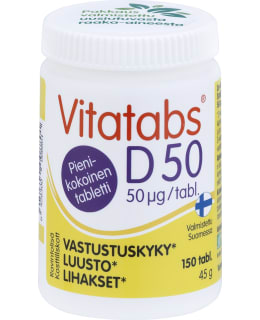 VITATABS D3-VITAMIINITABLETTI 150 TABL Main Image
