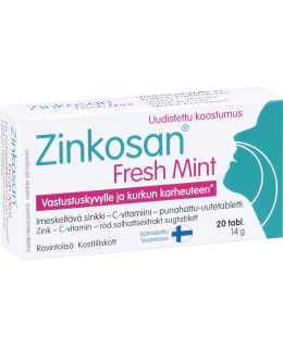 ZINKOSAN SINKKI-C-VITAMI 20 TABL RAVLIS Main Image