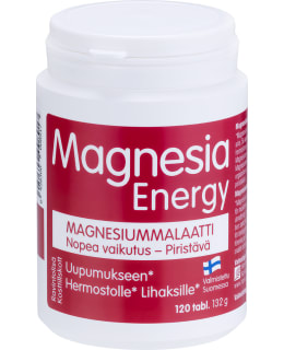 MAGNESIA ENERGY MAGNESIUM 120TABL RAVLIS Main Image